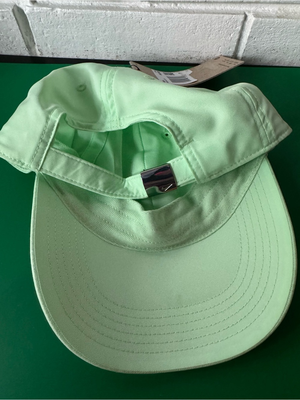 Nike Kids Mint Green Club Cap - Kids One Size - Picture 5 of 5